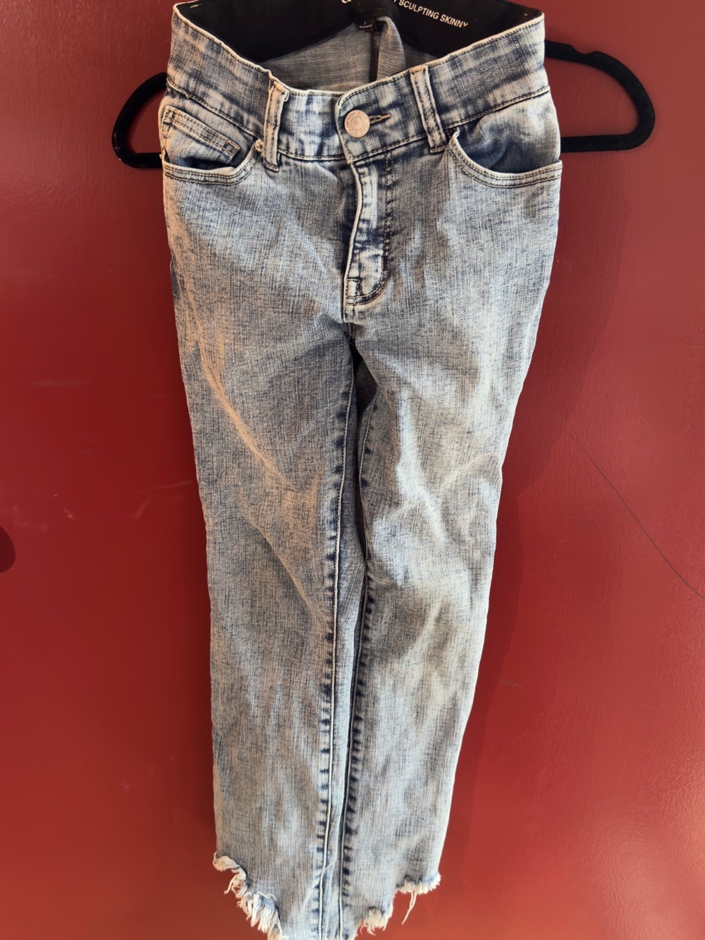 New York & Company Light Blue Women's Cropped Skinny Jeans
